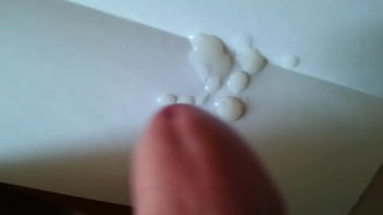 Jerking My Cock Sperm Cum Shot