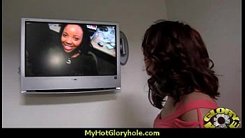 Ebony Teen Shows Off Her Blowjob Skills At Gloryhole 4 - black, sucking, interracial, blow, blowjob, blowing, blowjobs, interacial, blows, gloryhole, sucking - Video 5958724