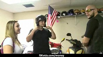 Sexy Teen Nails Her Butt On Hard Dick For Cash 12