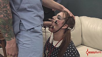 Deranged Doll Girls Gets Facefucked And Assfucked With Atm