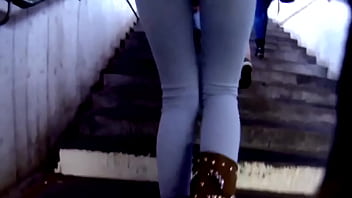 Candid Ass In Tight Jeans