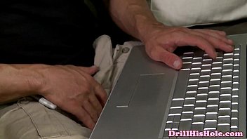 Athletic Bottom Bitch Sprayed With Jizz