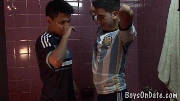 Cycling Boyfriends Get Dirty In A Shower