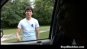 Sexy White Teen Boys Seduced By Black Muscular Guys 17