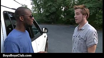 Muscular Black Dudes Fuck Gay White Twink Boys 24