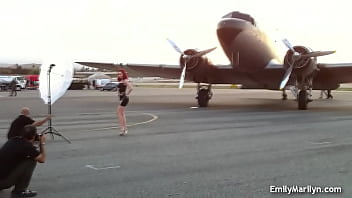 Emily Marilyn Behind The Scenes Photoshoot