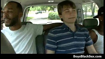 Sexy White Teen Boys Seduced By Black Muscular Guys 12