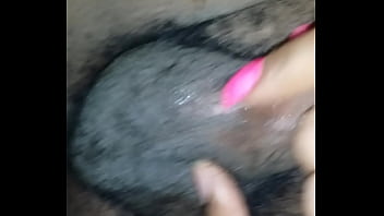 Deep In Bad Black Shemale Pussy